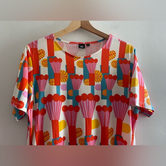 Uniqlo x Marimekko T-Shirt Dress Japanese, Special Edition Collection, Size Med - Picture 10 of 16